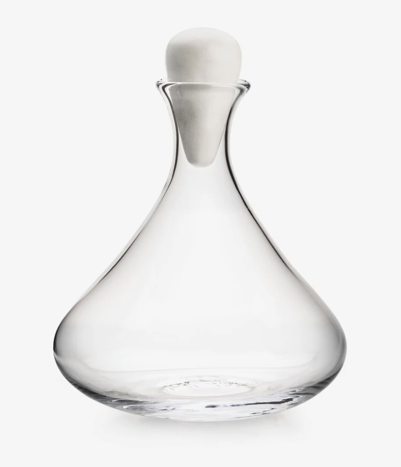 Wine Decanter with Marble Stopper