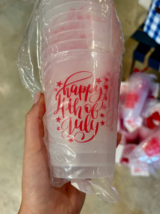 4th of July Cups