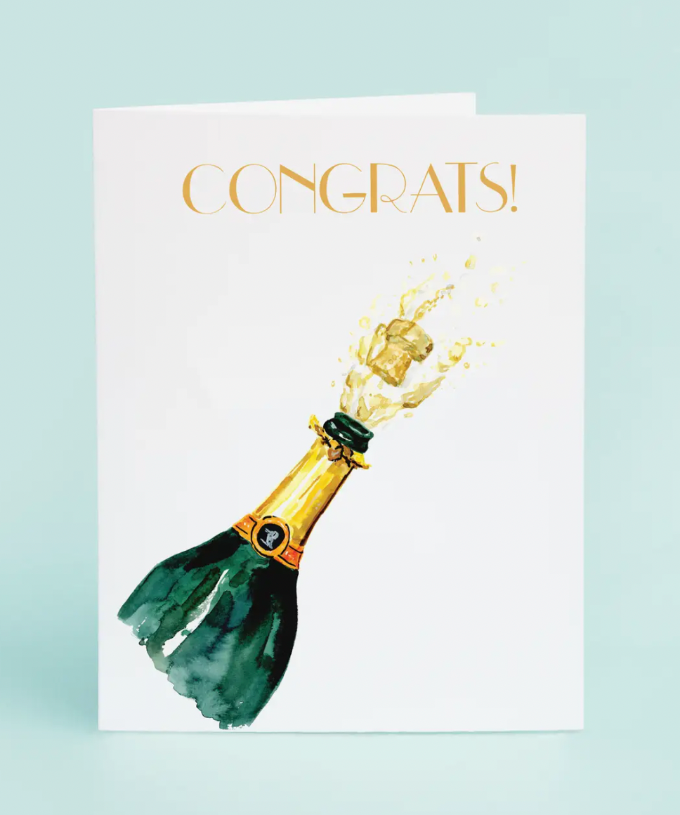 Champagne Card